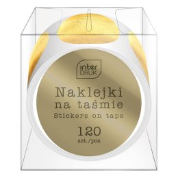 Naklejka (nalepka) Interdruk GLAM na taśmie (120szt) Interdruk