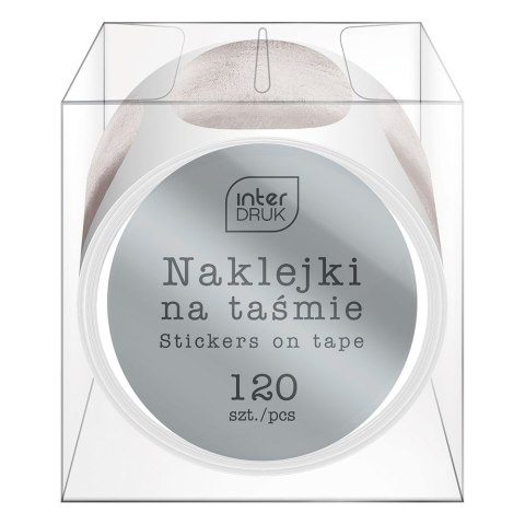 Naklejka (nalepka) GLAM na taśmie Interdruk (120szt) Interdruk
