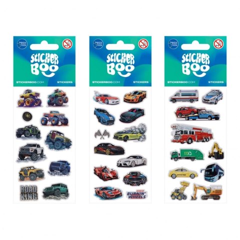 Naklejka (nalepka) Auta Sticker Boo (534609) Sticker Boo