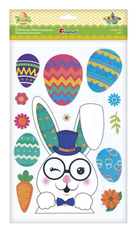 Naklejka (nalepka) Craft-Fun Series Wielkanoc Dekoracja elektrostatyczna Titanum (22HC0829) Titanum