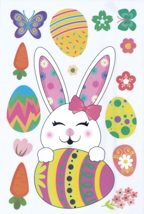 Naklejka (nalepka) Craft-Fun Series Wielkanoc Dekoracja elektrostatyczna Titanum (22HC0832) Titanum