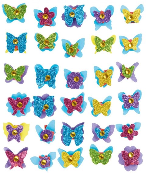 Naklejka (nalepka) Craft-Fun Series motylki Titanum (MT) Titanum