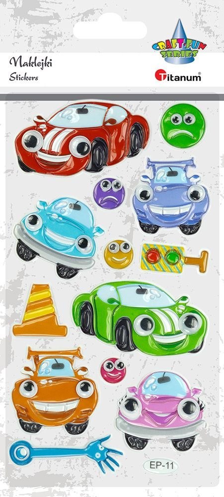Naklejka (nalepka) Craft-Fun Series samochody Titanum (EP-11) Titanum
