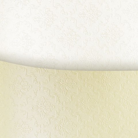 Papier ozdobny (wizytówkowy) ornament biały 230g 20 arkuszy A4 biały 230g Galeria Papieru (205103) Galeria Papieru
