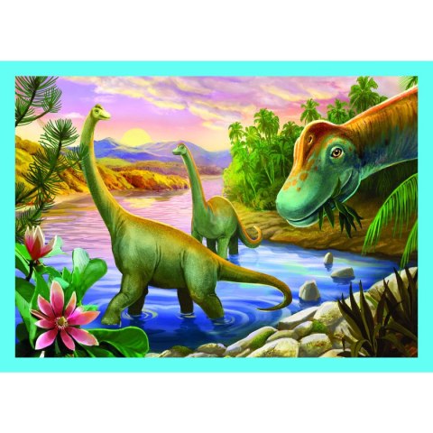 Puzzle Dinozaury 4w1 4w1 el. Trefl (34609) Trefl