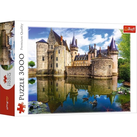 Puzzle Zamek w Sully-sur-Loire, Francja 3000 el. Trefl (33075) Trefl