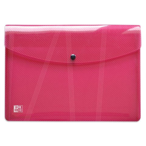 Teczka plastikowa na guzik Hawai A3 mix 300 mic. Elba (400031409) Elba