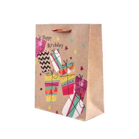 Torba prezentowa KRAFT FLUO [mm:] 260x320x 105 Beniamin (0258) Beniamin