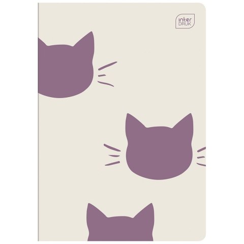 Zeszyt TRENDS GIRLS A5 32k. 70g krata Interdruk (ZE32#TREGIRLS) Interdruk