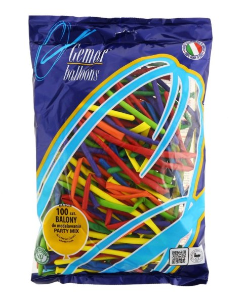 Balon kształty mix 100 szt Godan (D4/80/P) Godan