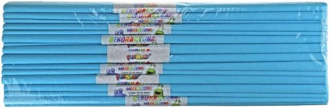 Bibuła marszczona 20 lazurowa 500mm x 2000mm Fun&Joy Fun&Joy