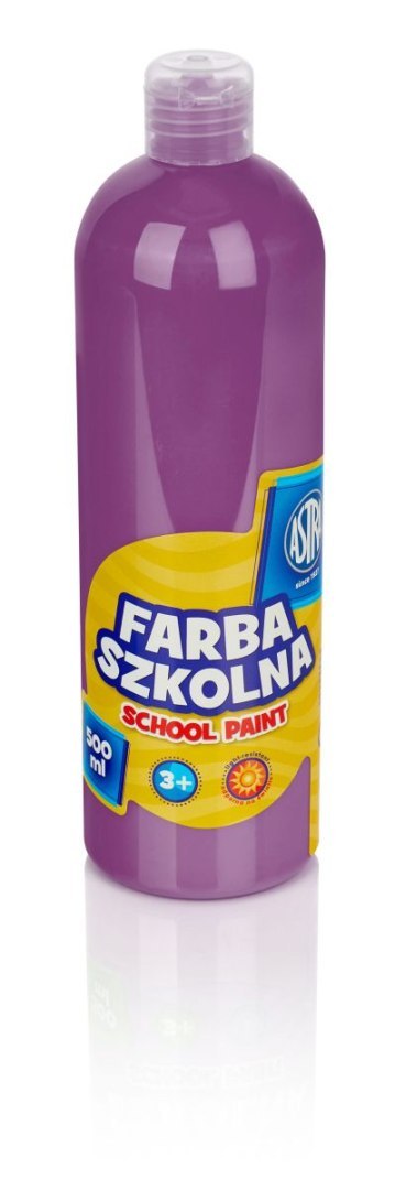 Farby plakatowe Astra kolor: śliwkowy 500ml 1 kolor. Astra