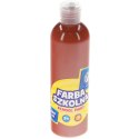 Farby plakatowe szkolne kolor: brązowy 250ml 1 kolor. Astra Astra