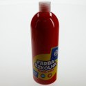 Farby plakatowe szkolne kolor: czerwony 1000ml 1 kolor. Astra Astra