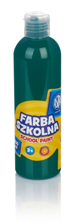 Farby plakatowe Astra szkolne kolor: zielony 250ml 1 kolor. Astra