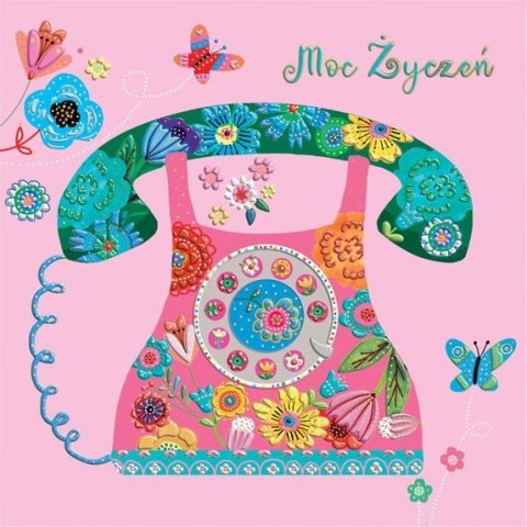 Kartka składana Karnet KW TELEFON kw Henry (5905701485178) Henry