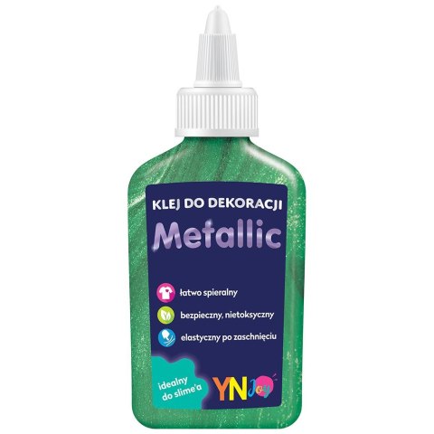 Klej w płynie brokat metalic 40g Interdruk (IKLDEKMET) Interdruk