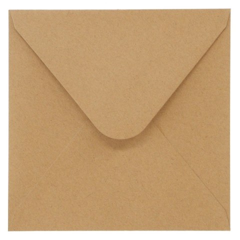 Koperta kraft ciemnobeżowy beżowa [mm:] 160x160 Galeria Papieru (280322) 10 sztuk Galeria Papieru