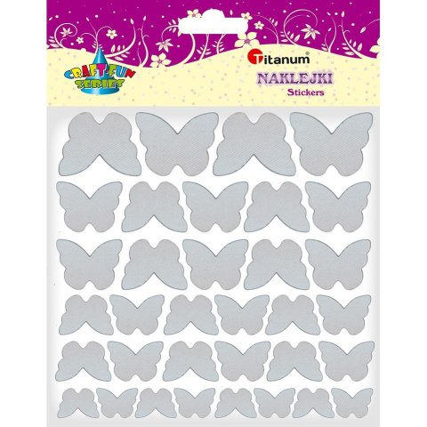 Naklejka (nalepka) Craft-Fun Series materiałowe Motyle Titanum (EE6) Titanum