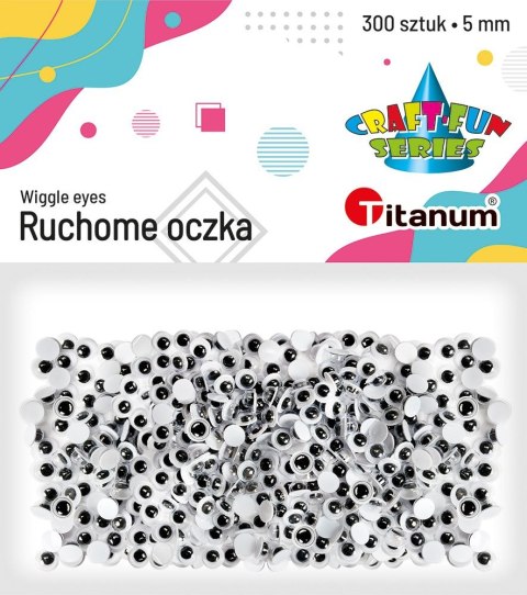Oczka Craft-Fun Series 5mm 300 szt Titanum (O001) Titanum