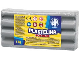 Plastelina Astra 1 kol. popielata 1000g (303111023) Astra