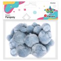 Pompony Craft-Fun Series szary jasny 45 szt Titanum (16073D) Titanum