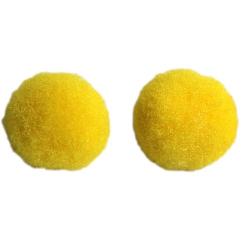 Pompony Craft-Fun Series żółty 120 szt Titanum (0126Y) Titanum