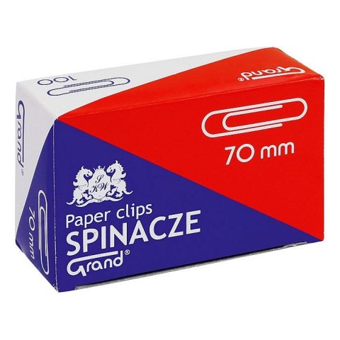 Spinacze okrągły 70mm 50 szt Grand Grand
