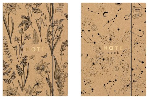 Teczka kartonowa na gumkę HS KRAFT A4+ mix Interdruk Interdruk