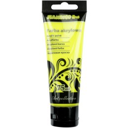 Farba akrylowa Flamingo Line Fluo kolor: żółty 75ml (100) Flamingo Line