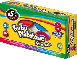 Farby plakatowe As kolor: mix 20ml 8 kolor. (83412900) As