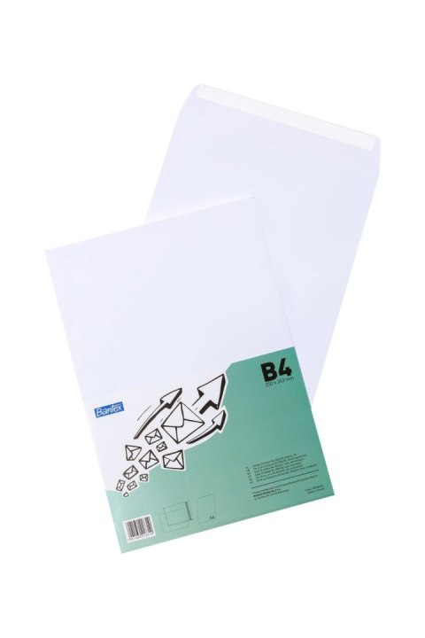 Koperta HK B4 biała [mm:] 250x353 Bantex (400085702) 25 sztuk Bantex