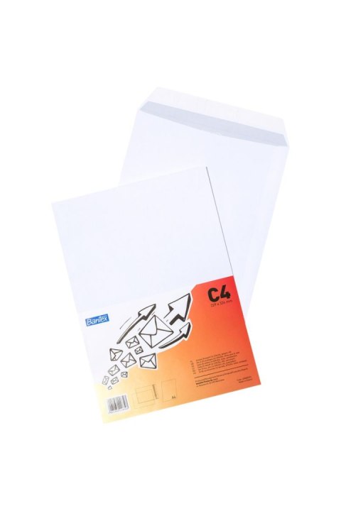 Koperta HK C4 biała [mm:] 229x324 Bantex (400085701) 25 sztuk Bantex