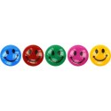 Magnes smiley okrągły mix śr. 29mm Titanum (T-025051) 10 sztuk Titanum