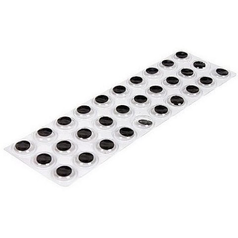Oczka samoprzylepne 12 mm 30 szt Craft with Fun (290112) Craft with Fun