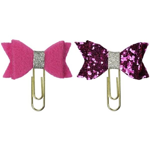 Spinacze okrągły Craft-Fun Series z kokardą 32mm 4 szt Titanum (DIY19-14) Titanum