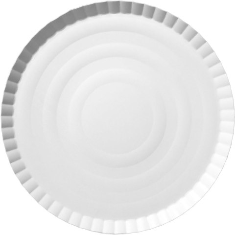 Talerz jednorazowy tektura śr. 420mm 100 szt Lila Lila