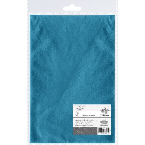 Filc Craft-Fun Series A3 kolor: lazurowy 5 ark. Titanum (F-20612) Titanum