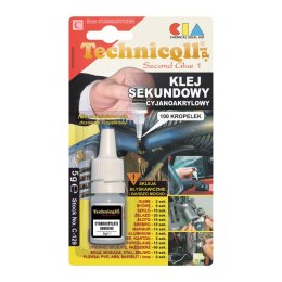 Klej w tubie Technicqll sekundowy 5g (C-129) Technicqll