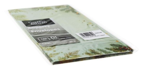 Koperta złote święta DL Galeria Papieru (280194) 10 sztuk Galeria Papieru