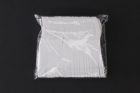 Łyżka wielokrotnego użytku BIAŁA wielkokrotnego uzytku 50 szt (nd) (nd)