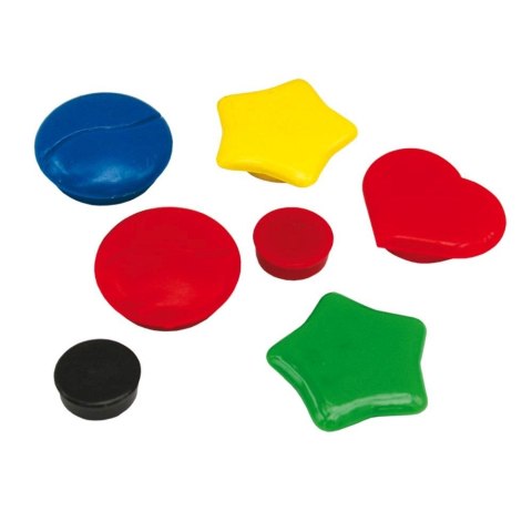 Magnes okrągłe 50 mm mix [mm:] 50 Titanum (MT50) 3 sztuk Titanum