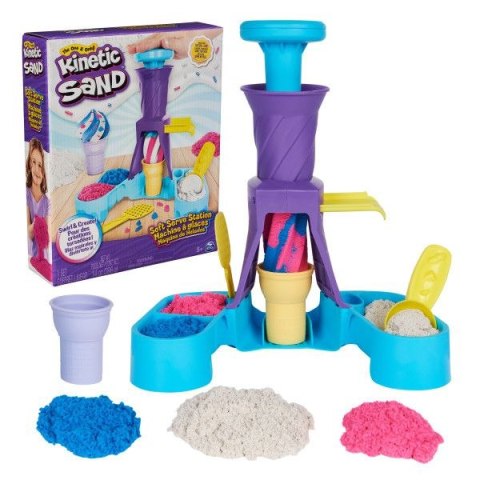 Piasek kinetyczny Kinetic Sand Wytwórnia lodów Spin Master (6068385) Spin Master
