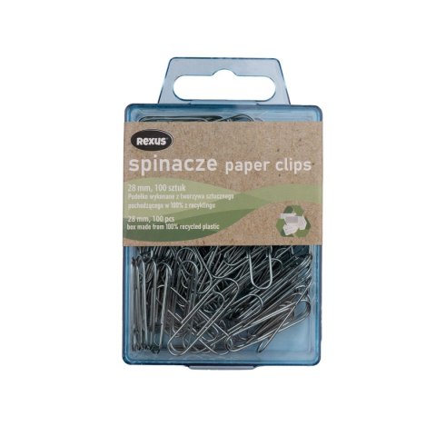 Spinacze biurowy 28mm 100 szt Beniamin (5092) Beniamin