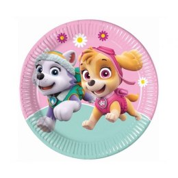 Talerz jednorazowy Godan Paw Patrol Skye & Everest papier śr. 230mm 8 szt (93442) Godan