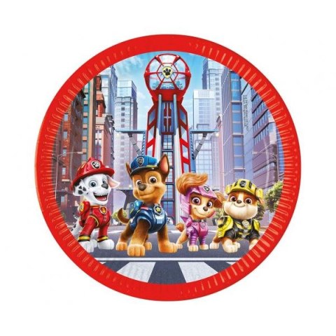 Talerz jednorazowy Godan Paw Patrol: The Movie 8 szt. papier śr. 230mm 8 szt (93453) Godan