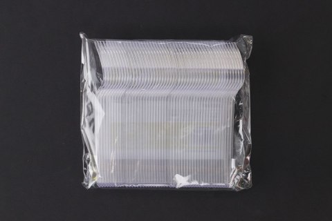 Widelec wielokrotnego użytku przeźroczysty wielokrotnego użytku 50 szt (nd) (nd)