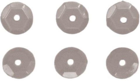 Cekiny Craft-Fun Series okrągłe 7mm szary jasny 14g Titanum Titanum