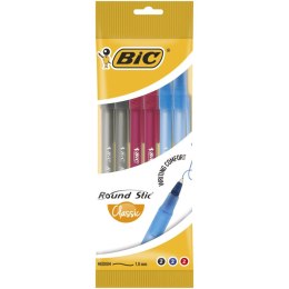 Długopis standardowy Bic Round Stic mix 0,32mm (929071) Bic