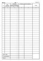 Druk offsetowy Ewidencja sprzedaży A5/20 A5 16k. Stolgraf (P18) Stolgraf